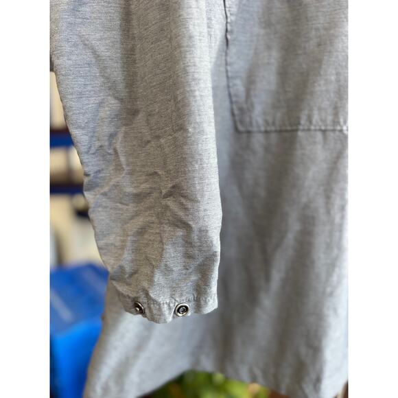 Engineered Garments Grey Hooded Pullover Jacket (Sz L) - Picture 5 of 5